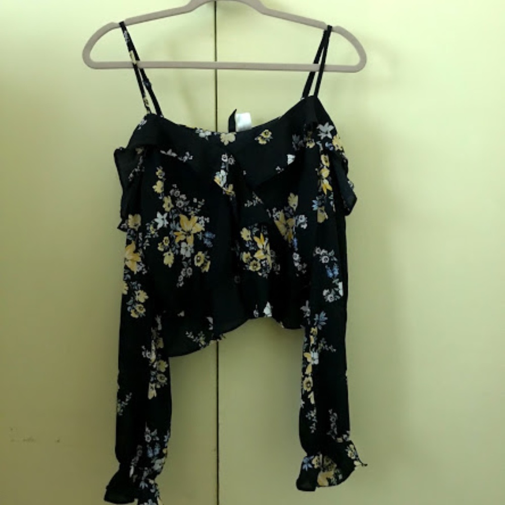 off-the-shoulder summer top